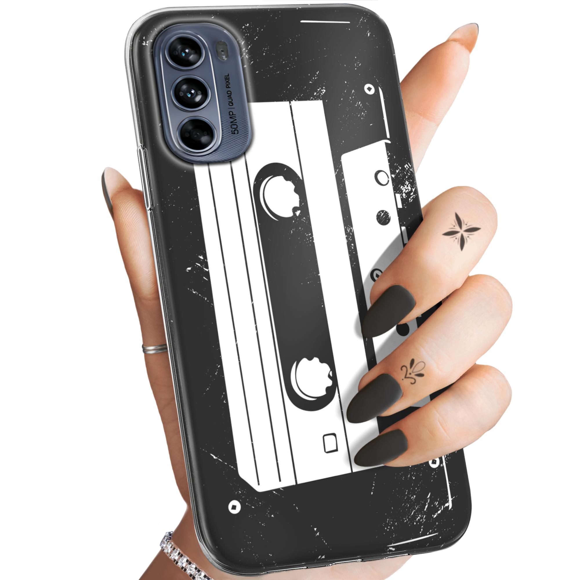 Etui Do Motorola Moto G62 5G Retro Old School Muzyka Gry Obudowa Case