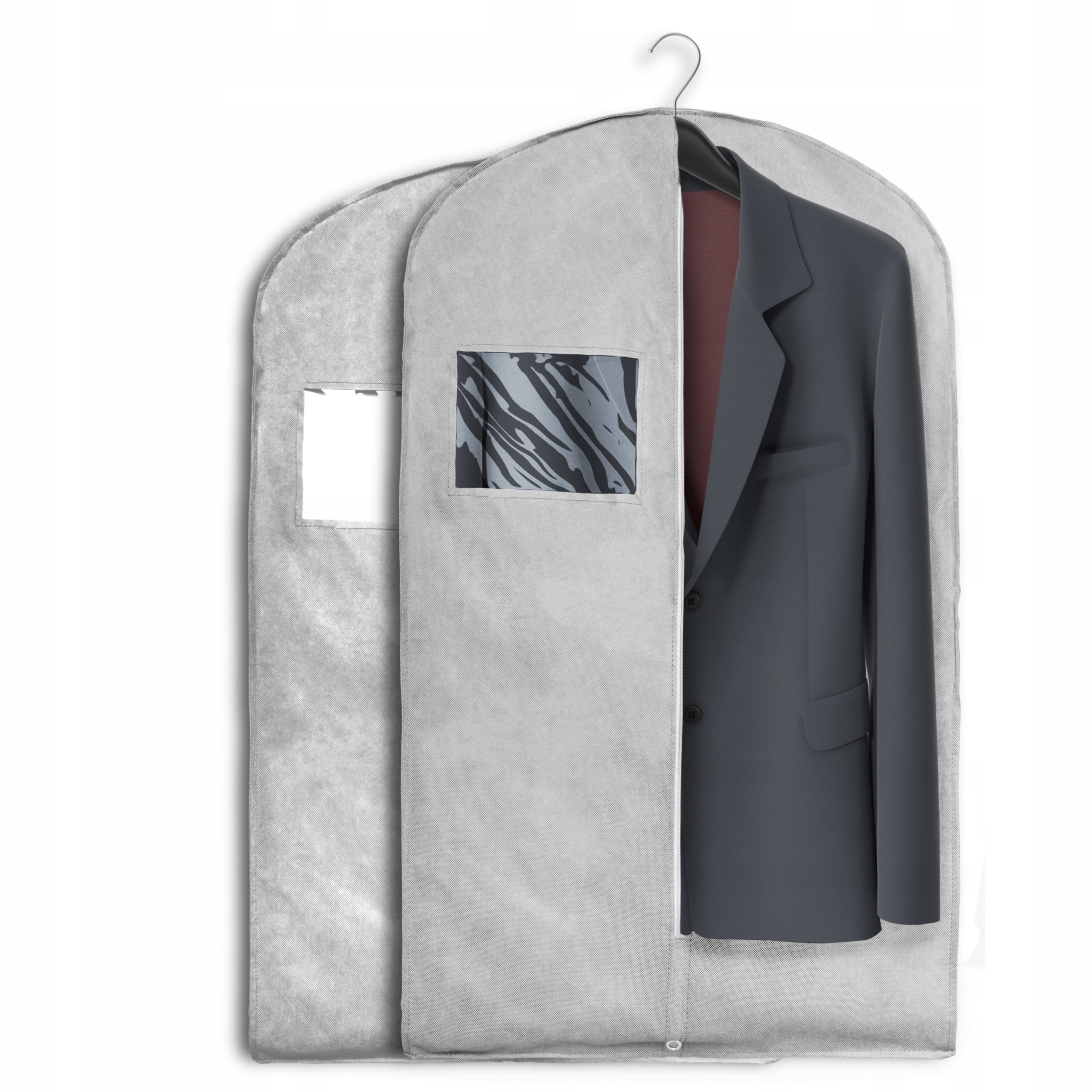 POKROWIEC NA UBRANIA GARNITUR KOSZULE 2SZT DUŻY XL