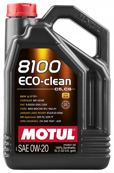 Motorový olej Motul 5 l 0W-20