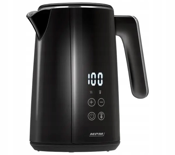 Czajnik elektryczny Mpm MCZ-120/C 1,5L 2200W Regulacja temperatury Czarny