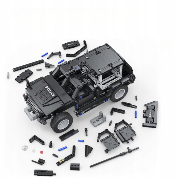 1/10 METY TOYS オーク Klocki Konstrukcyjne CaDA 10w1 Ciężarówka Sterowana