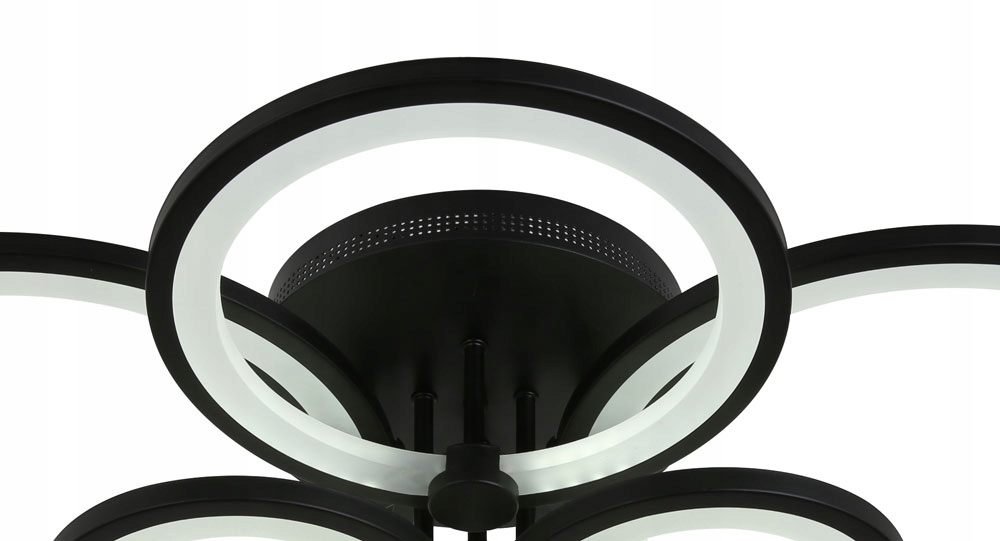 LAMPA SUFIT RING PLAFON okrąg żyrandol LED PILOT Kod producenta 7001-5 BK