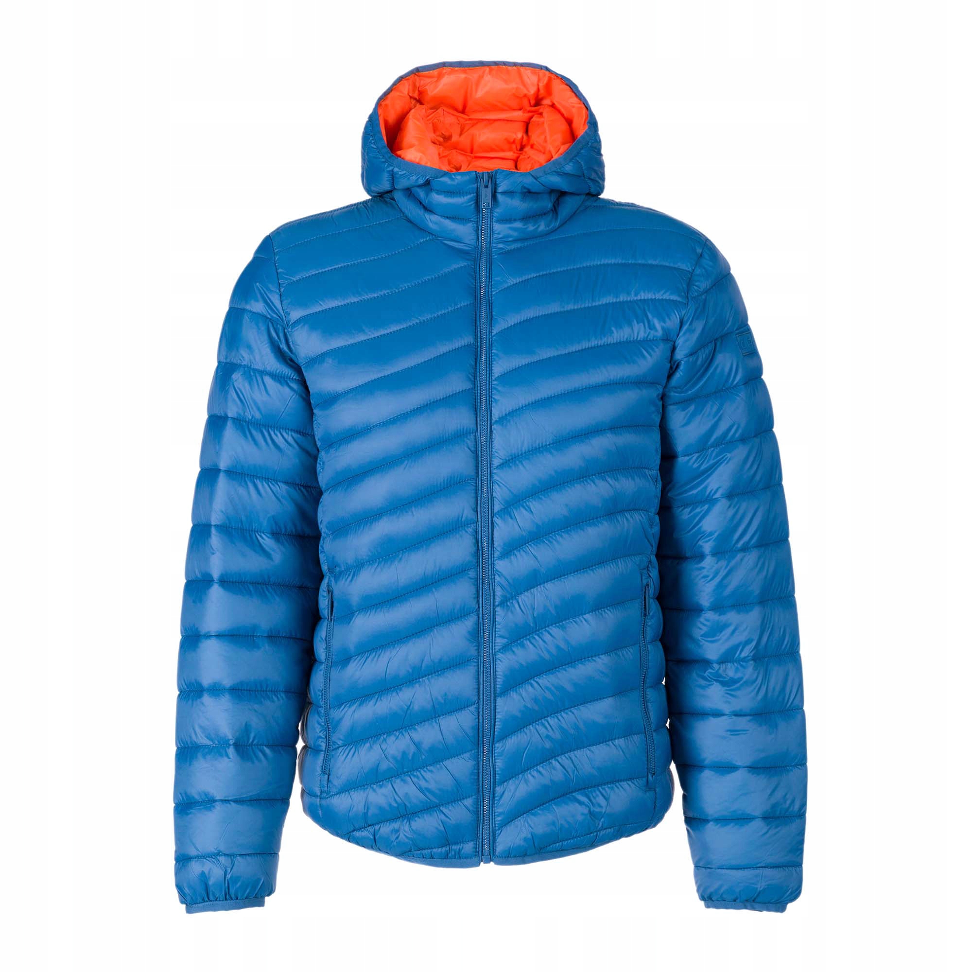 Kurtka puchowa męska Cmp Fix Hood niebieska 32K3147/N825 52