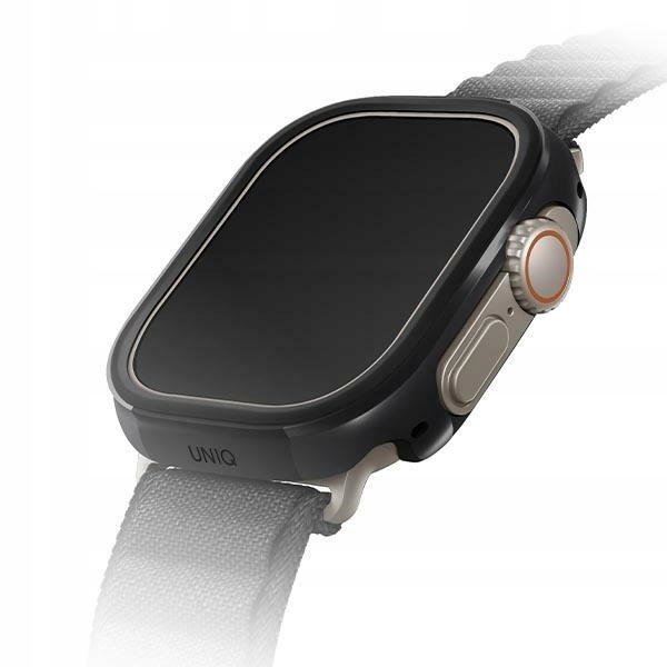 Etui Uniq Valencia na Apple Watch Ultra 49 mm czarne