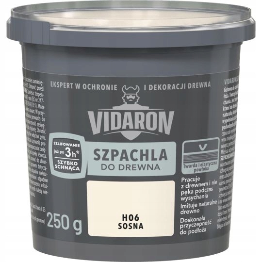 

Szpachla Akrylowa Do Drewna Sosna 250G Vidaron