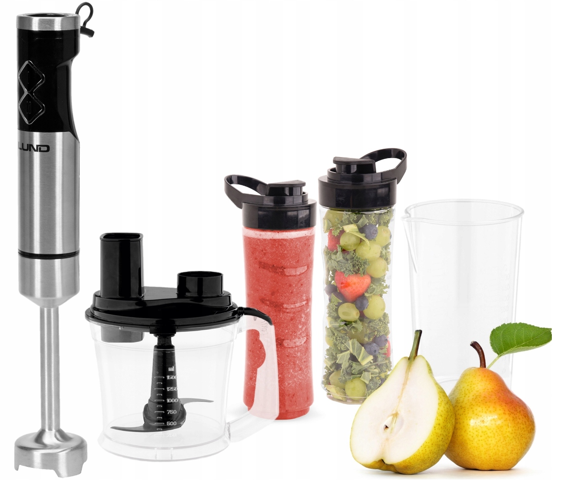 

Blender Ręczny Wielofunkcyjny +butelki Do Smoothie
