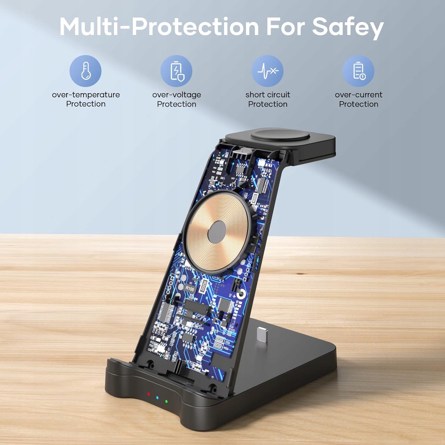 Bezprzewodowa ładowarka do produktów Apple 3 w 1 Marka Inna