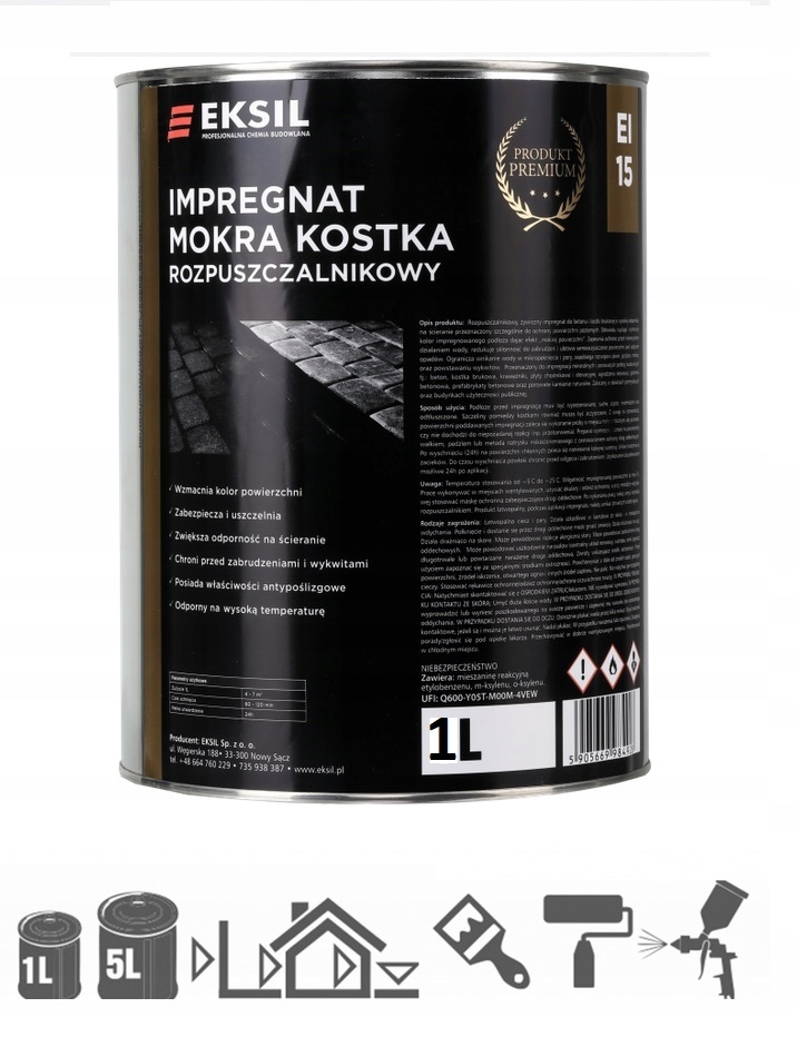 IMPREGNAT EKSIL PREMIUM EFEKT MOKRA KOSTKA Ei15 1L