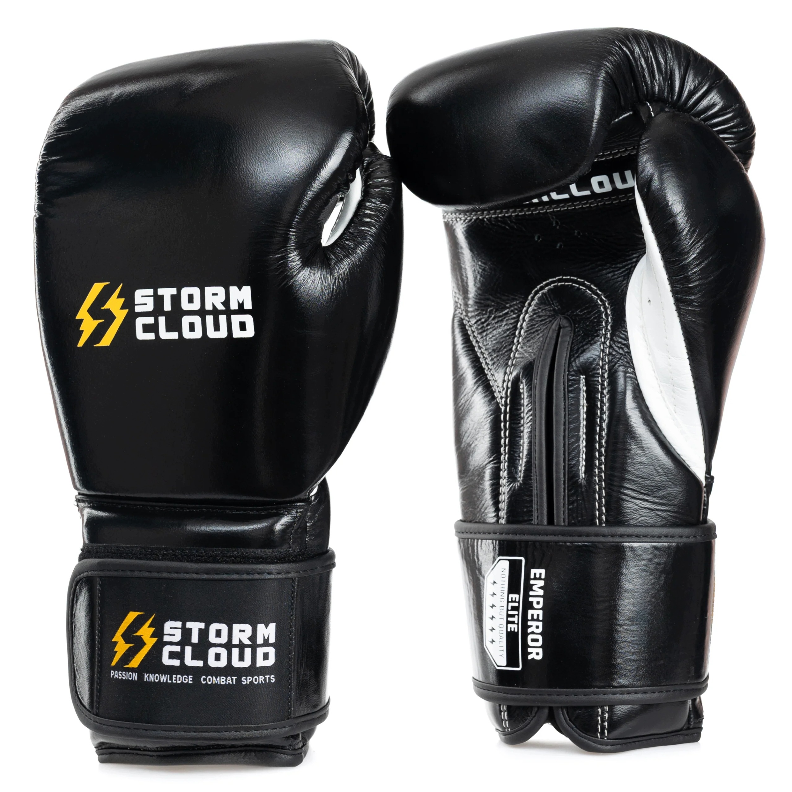 StormCloud Boxerské rukavice Emperor černé 10 oz