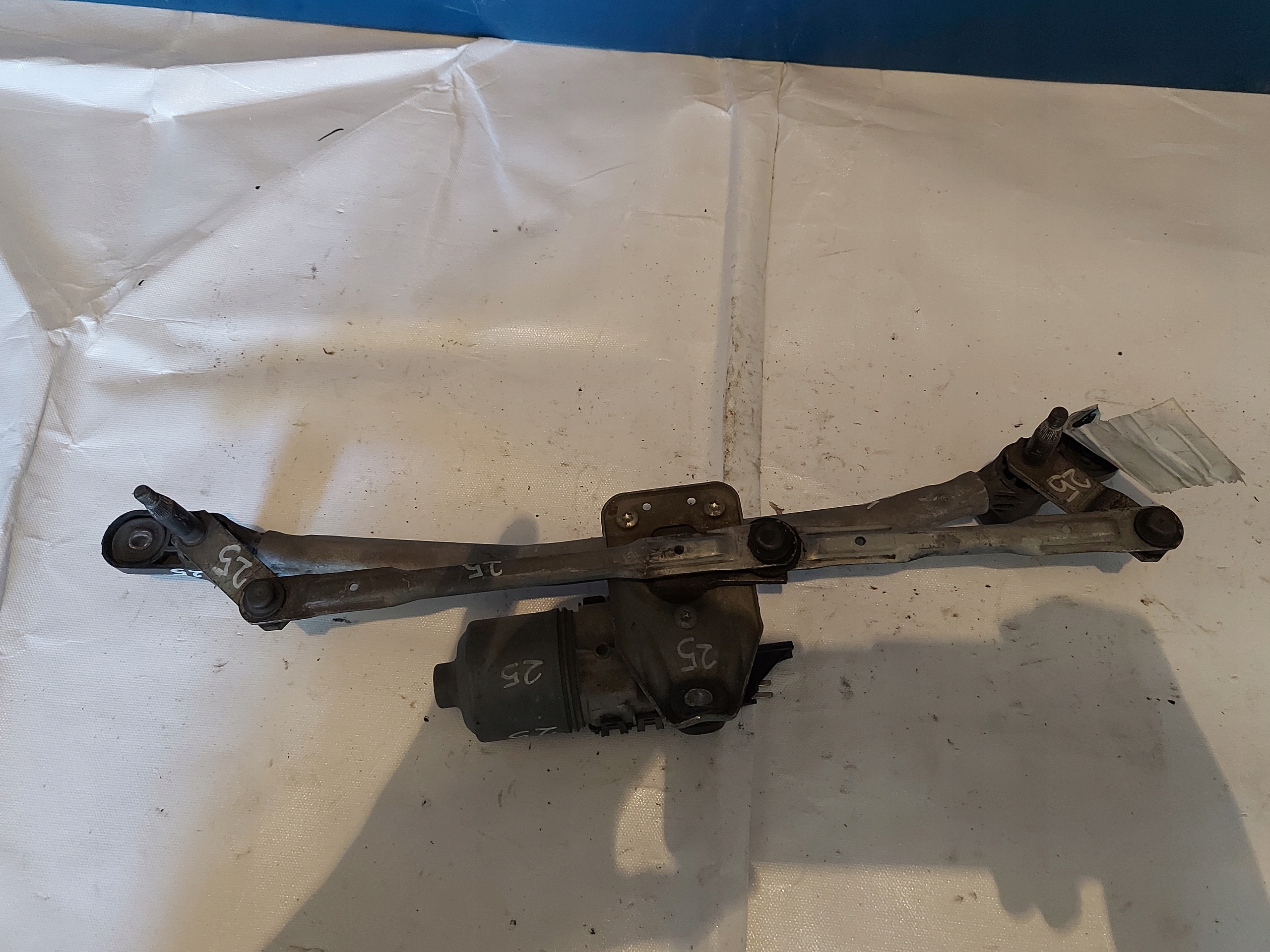 wiper mechanism OPEL COMBO 51810592 front