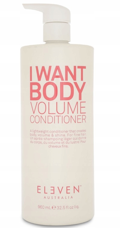 Eleven Australia ODŻYWKA I Want Body VOLUME Na OBJĘTOŚĆ WŁOSÓW 960ml
