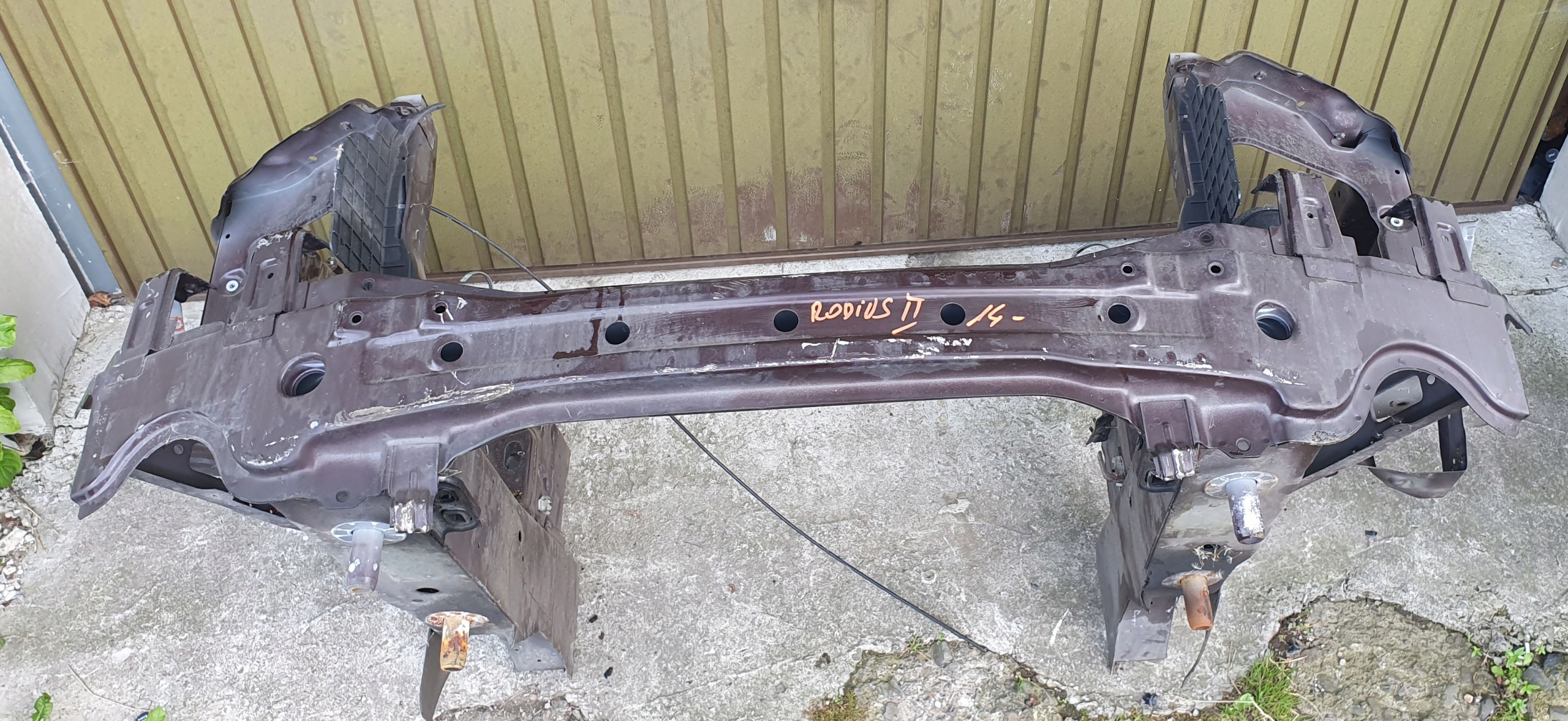 SsangYong Rodius 2 II Turismo 13- support panel for radiators pillar sider okular