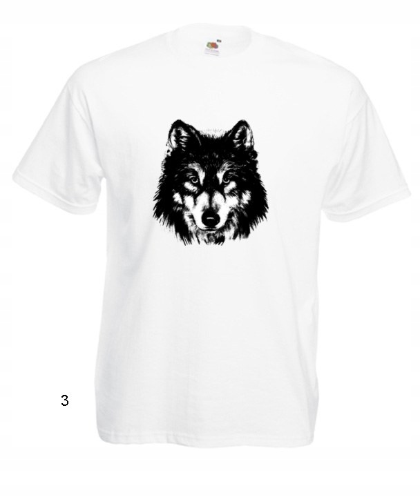 

Koszulki Męskie Wilk Wilki Wilczek Wzory