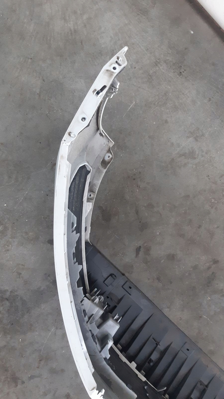 bumper front front Skoda Fabia III LIFT LS9R HB