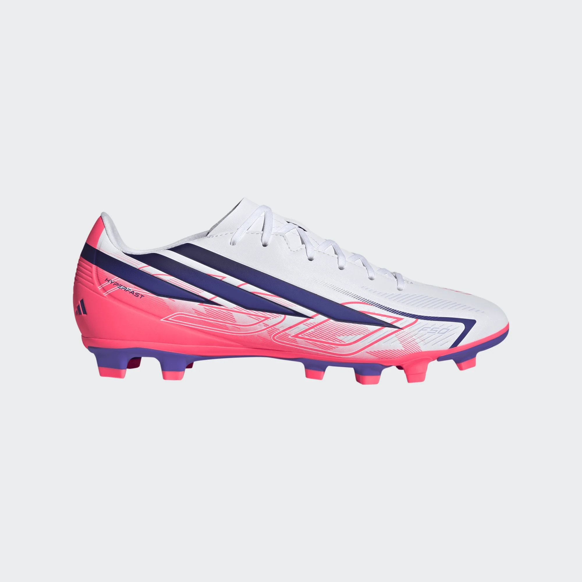 Sportovní boty Fotbalové Korkové Bílé s Růžovým F50 Hyperfast KJ0990 44 2/3