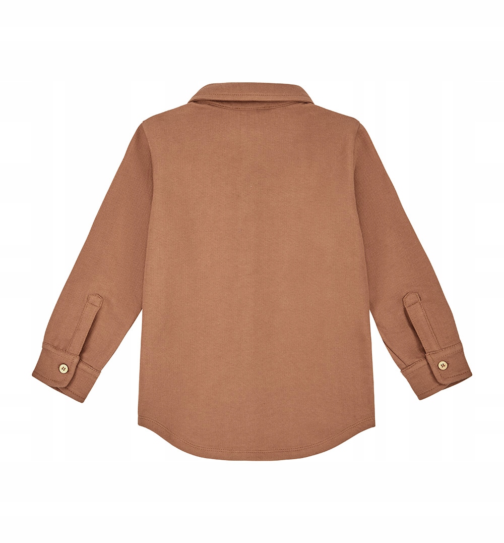 TuSzyte | Koszula chłopięca, bawełna, PL R.104/110 Kolor brązowy