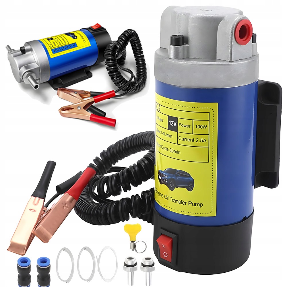 Elektrická Pumpa 12V, Výkonná, Úspora Času A Síly, Rychlá Výměna