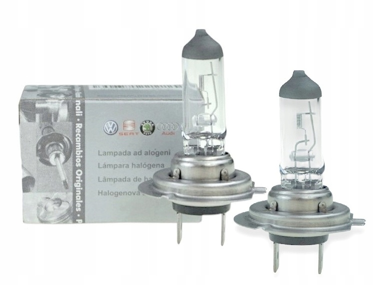2 x Oryginalna Żarówkia H7 12V 55W Vw Audi Skoda Seat N10320101 Oe Vag