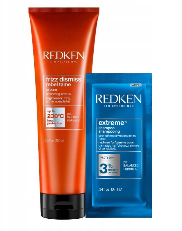 Redken Frizz Dismiss krém pro krepaté vlasy s tepelnou ochranou 250 ml