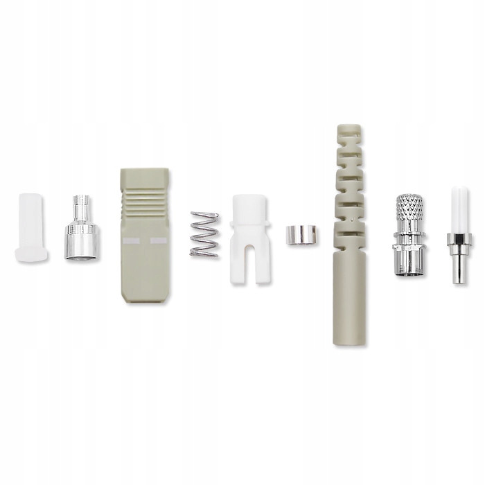 Optické konektory Sc Qoltec 2.0 mm Montážna sada 200 ks