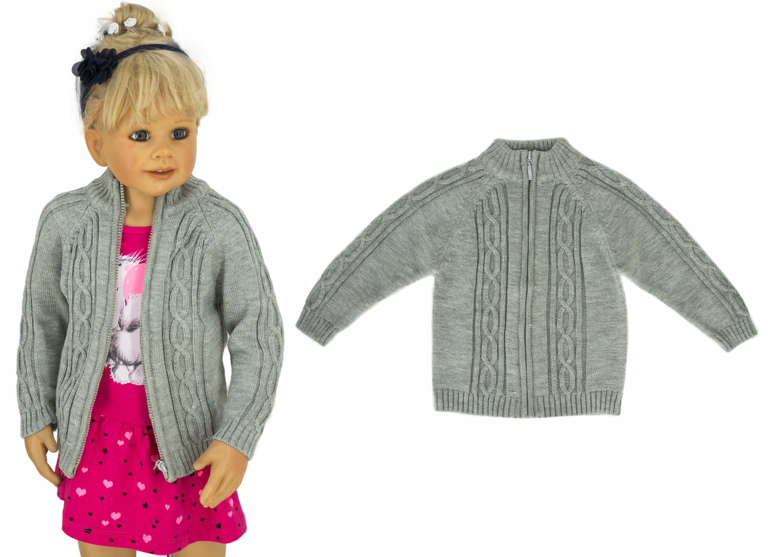 

M178 Rozpinany sweterek sweter Zuzi rozmiar 86