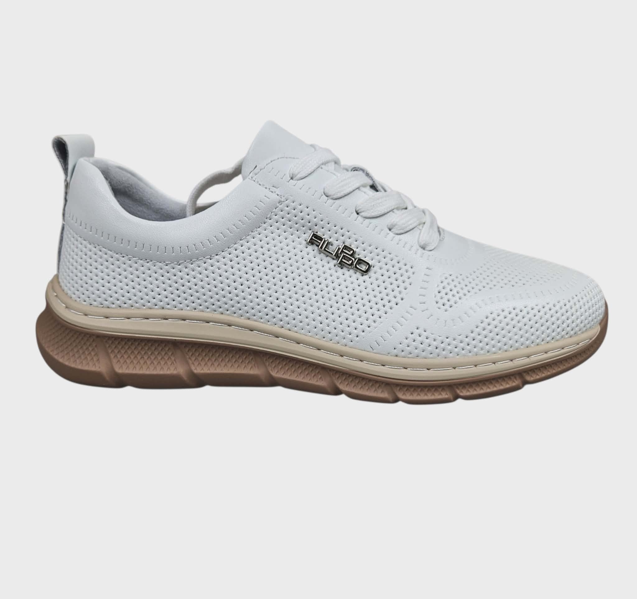 Sportovní Dámské Tenisky Z Kůže Filippo DP7573 Wh Bílé vel. 40