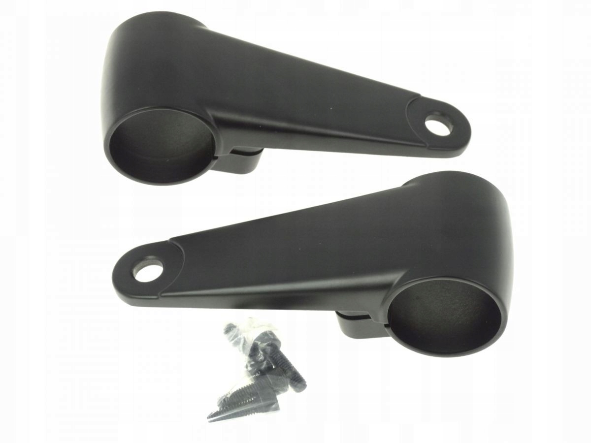 UCHWYT LAMPY REFLEKTORA NA LAGI CZARNE 34 42MM