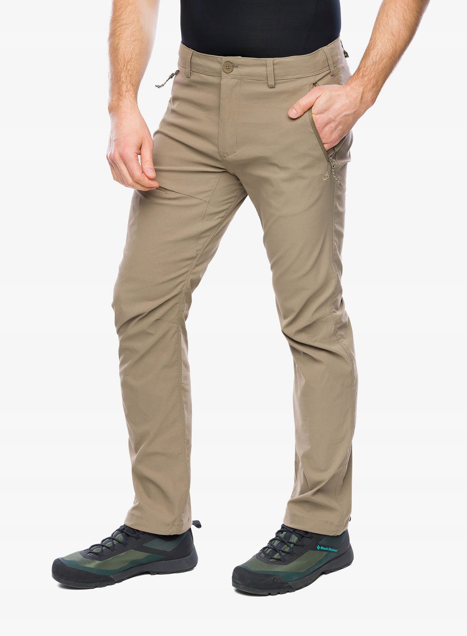 Spodnie turystyczne Craghoppers NosiLife Pro Trouser III pebble 38 (XXL)