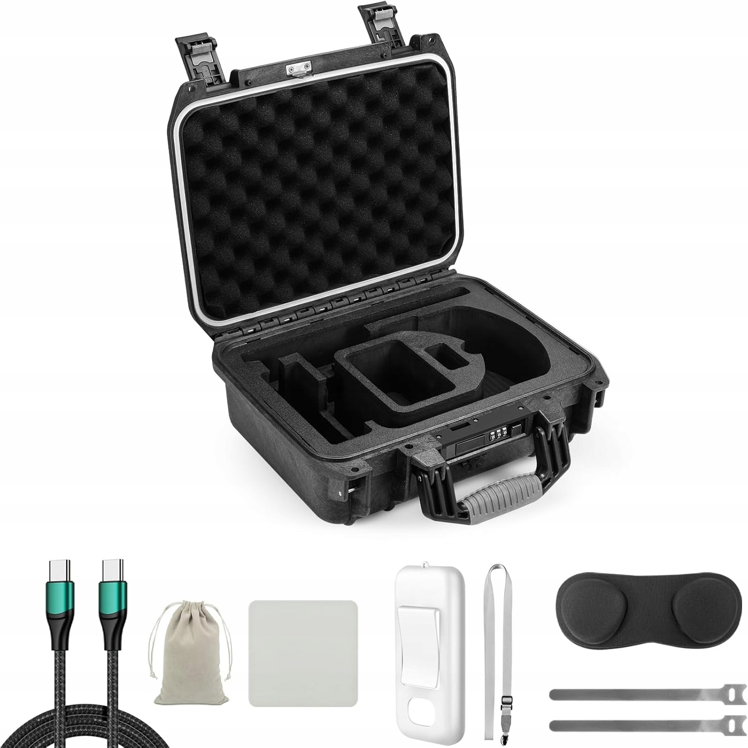 Etui Kufor Pre Apple Vision Pro A Batérie Na Kód Šifry