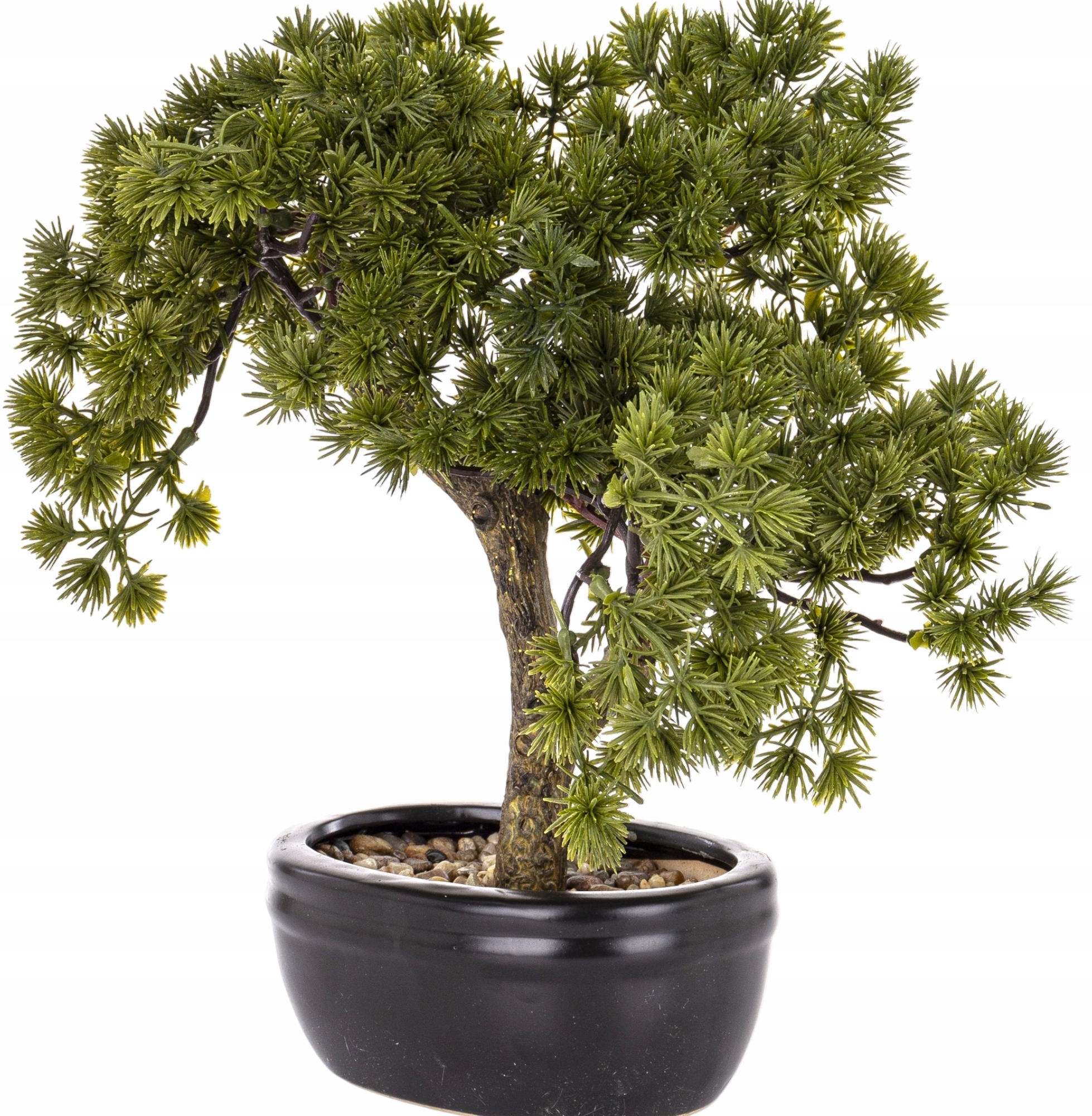 Umělý stromek bonsai v květináči 31x30x24, přírodní, vysoká kvalita