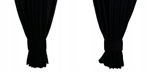 Zasłona TIR typu Standard bez poprzeczki - MAN - bez zdobienia