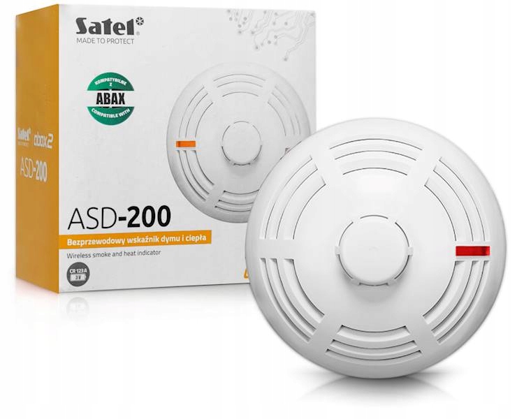 Snímač Teploty Dymu Satel ASD-200