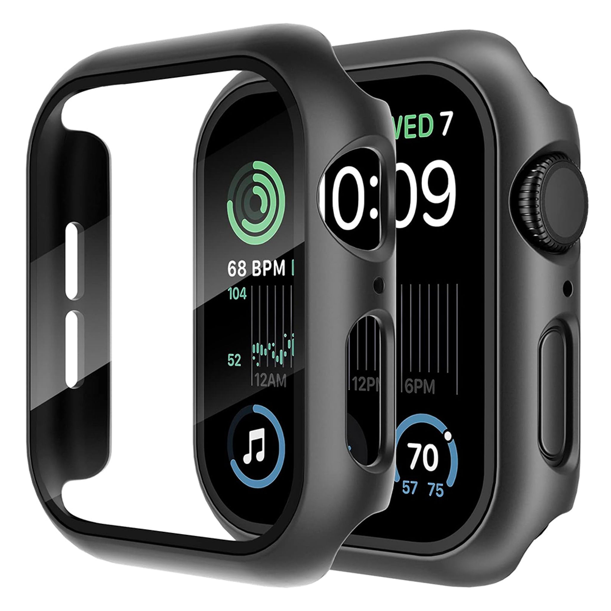 Techsuit Defense360 Pro etui do Apple Watch 4–6 Se (40 mm) – czarne