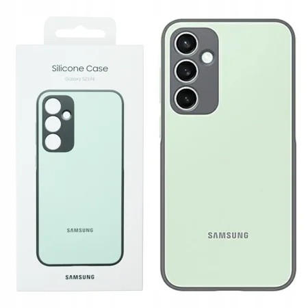 Silikonový Zadní Kryt Samsung pro Samsung Galaxy S23 Fe zelený