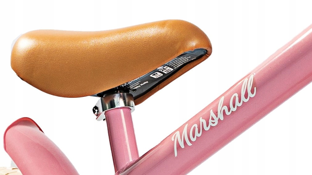 Rowerek Biegowy Pompowane Koła różowy prezent dla 3 latki dla Dziewczynki Kolor Różowy