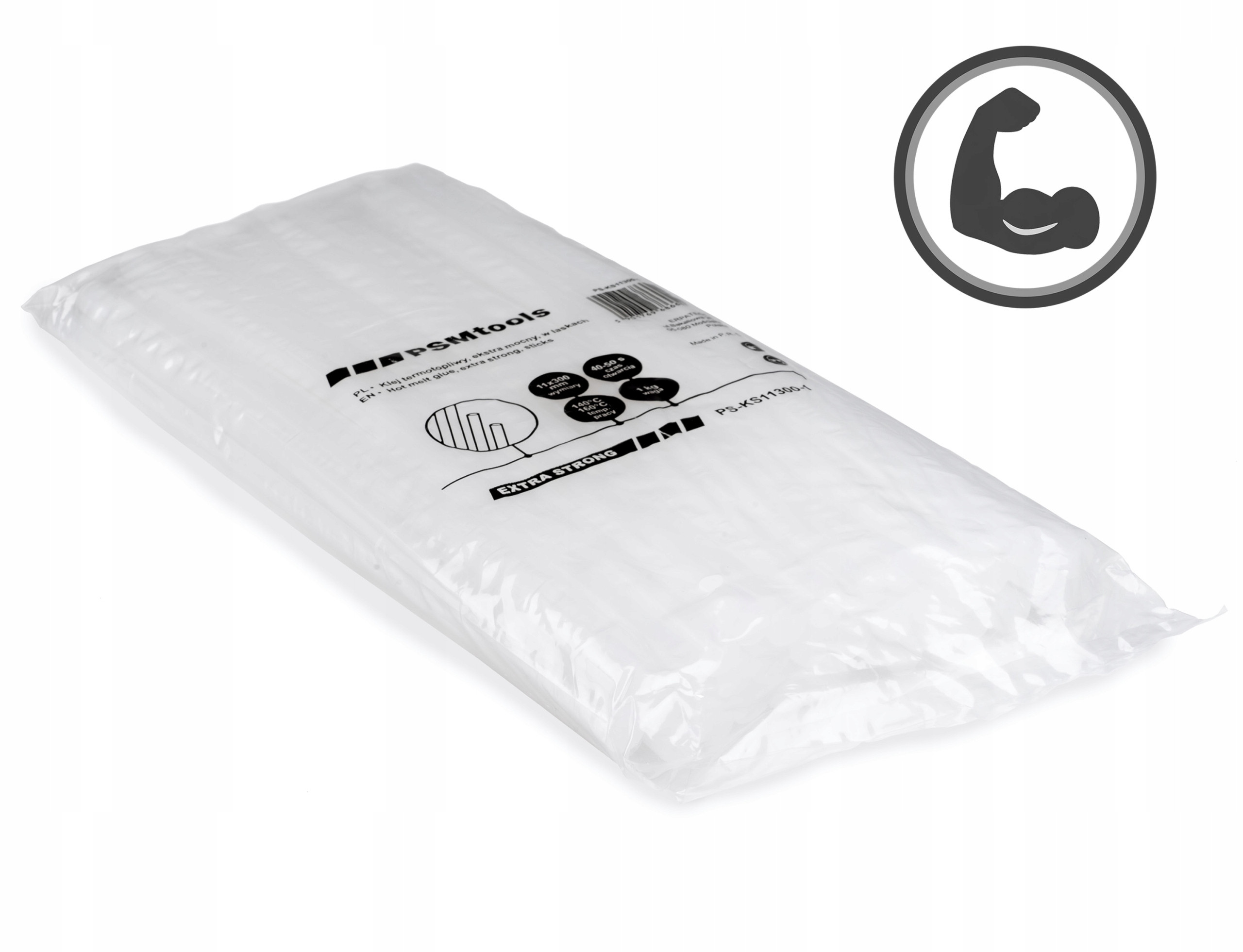 SUPER MOCNY KLEJ NA GORĄCO 11X300MM 35SZT 1KG Liczba sztuk 35 szt.