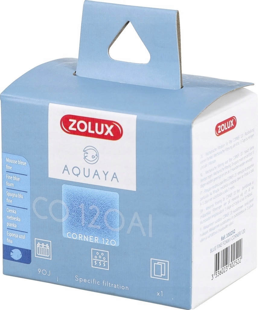 

Zolux Aquaya Corner Co 120AI Gąbka Mała