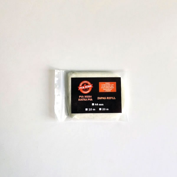 

Siatka Pva Zapas 44mm x 10metrów Zapasowa Pvaking