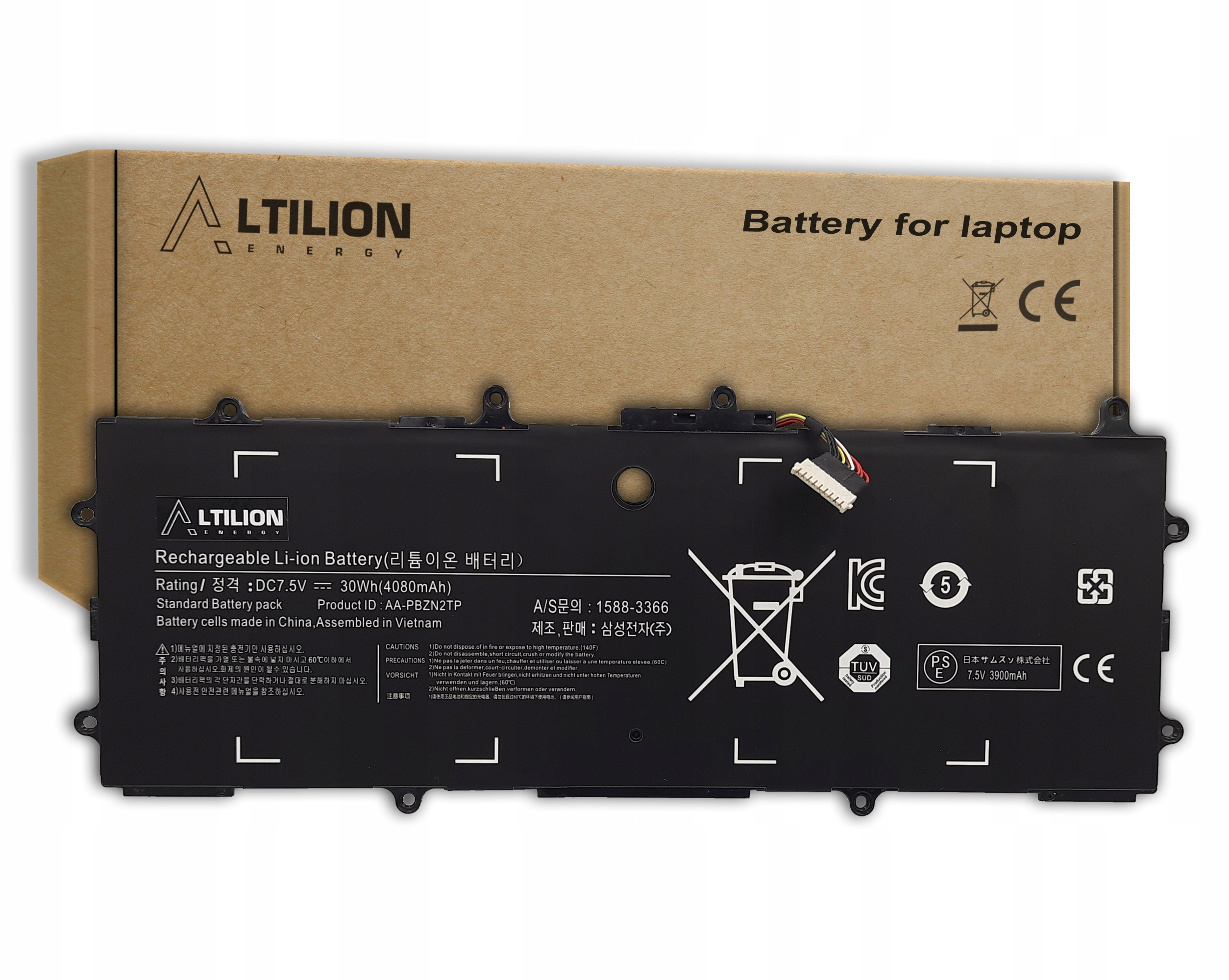 Batéria AA-PBZN2TP pre Samsung Chromebook 905S3G 910S3G 915S3G 910S3L