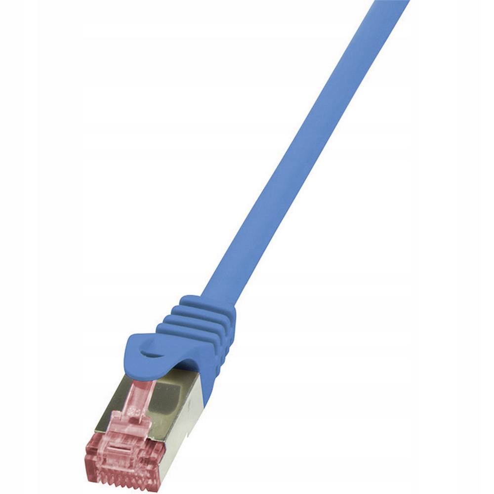 Logilink CQ2086S Patchcord Cat.6 S/ftp Pimf PrimeLine 7,5m, niebieski