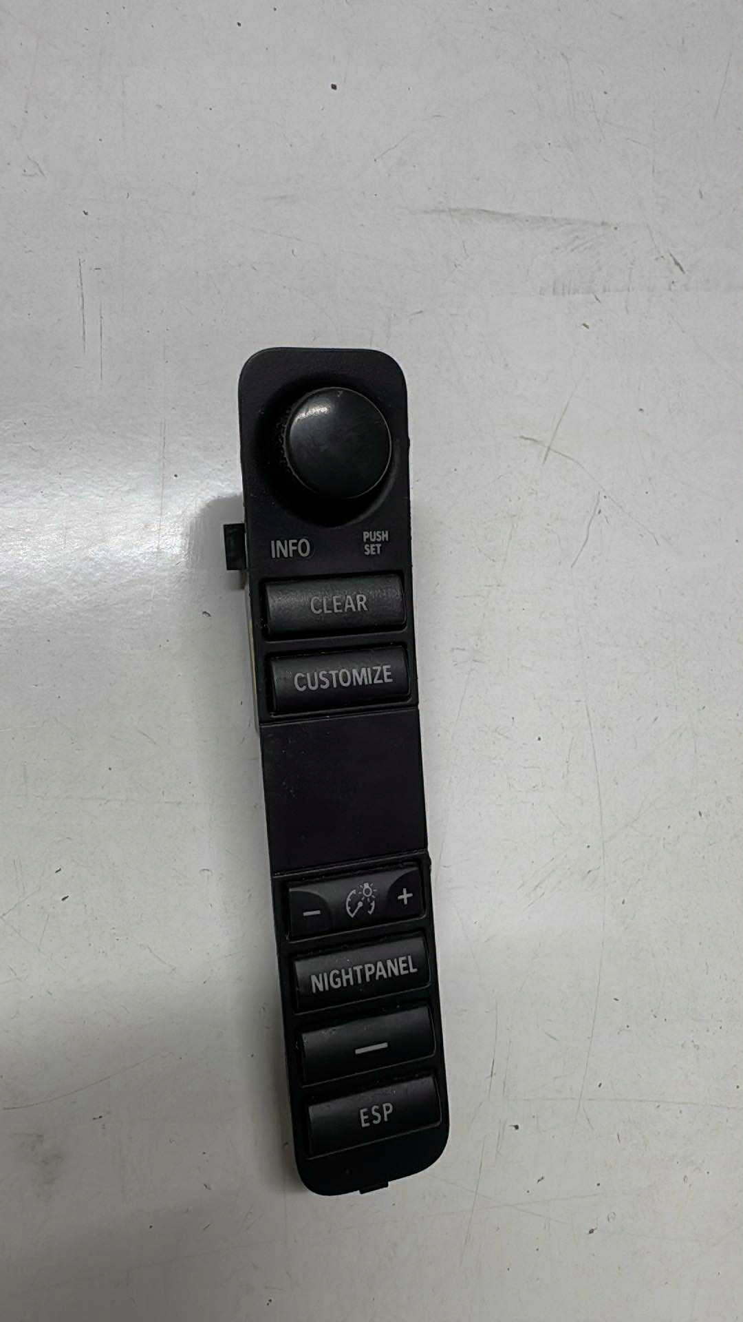 PANEL Bouton ESP TEMPOMAT SAAB 93 9-3 2002-2007 12792588 NIGHTPANEL