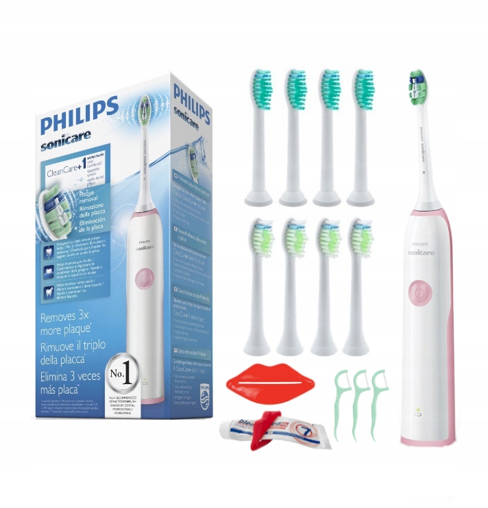 

Szczoteczka Philips Sonicare Soniczna + 9 Końcówek