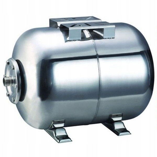 Zbiornik hydroforowy przeponowy 100L poziomy Inox