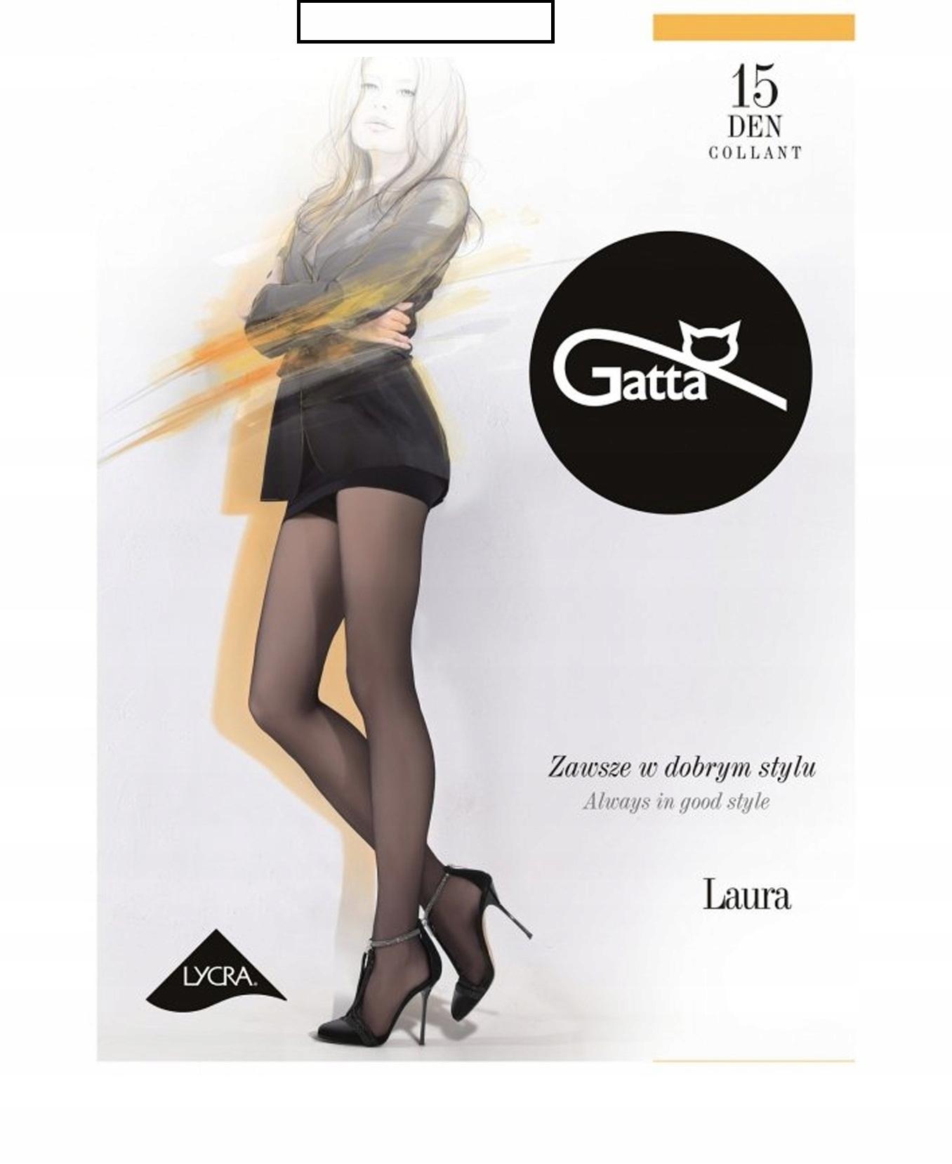 

Gatta Laura Rajstopy damskie Ly wz.00/3-M/Bianco