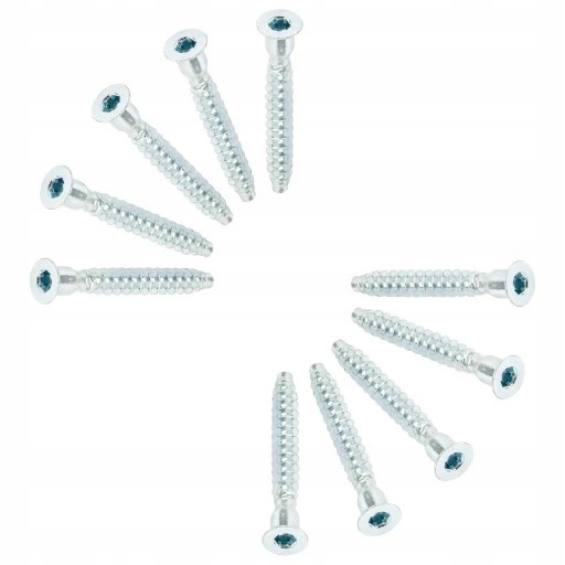 KONFIRMAT 6,4x50 MM WKRĘT DO DREWNA