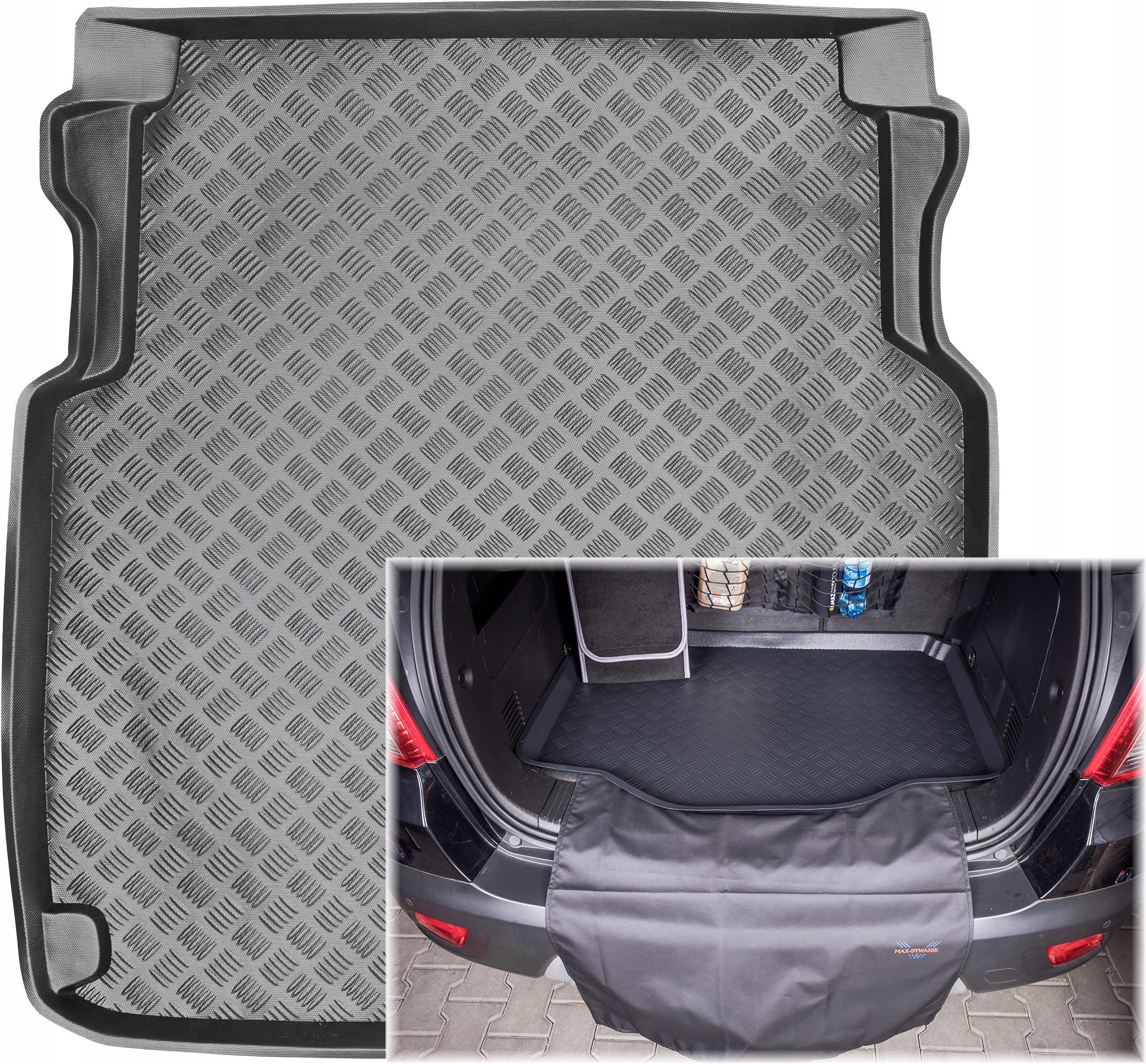E-třída W211 Sedan 02-09 Rohož do kufru krytka MultiProtector