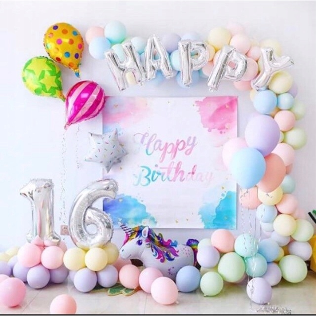 BALONY URODZINOWE PASTELOWE KOLOROWE DUŻE Ślub Kształt klasyczny