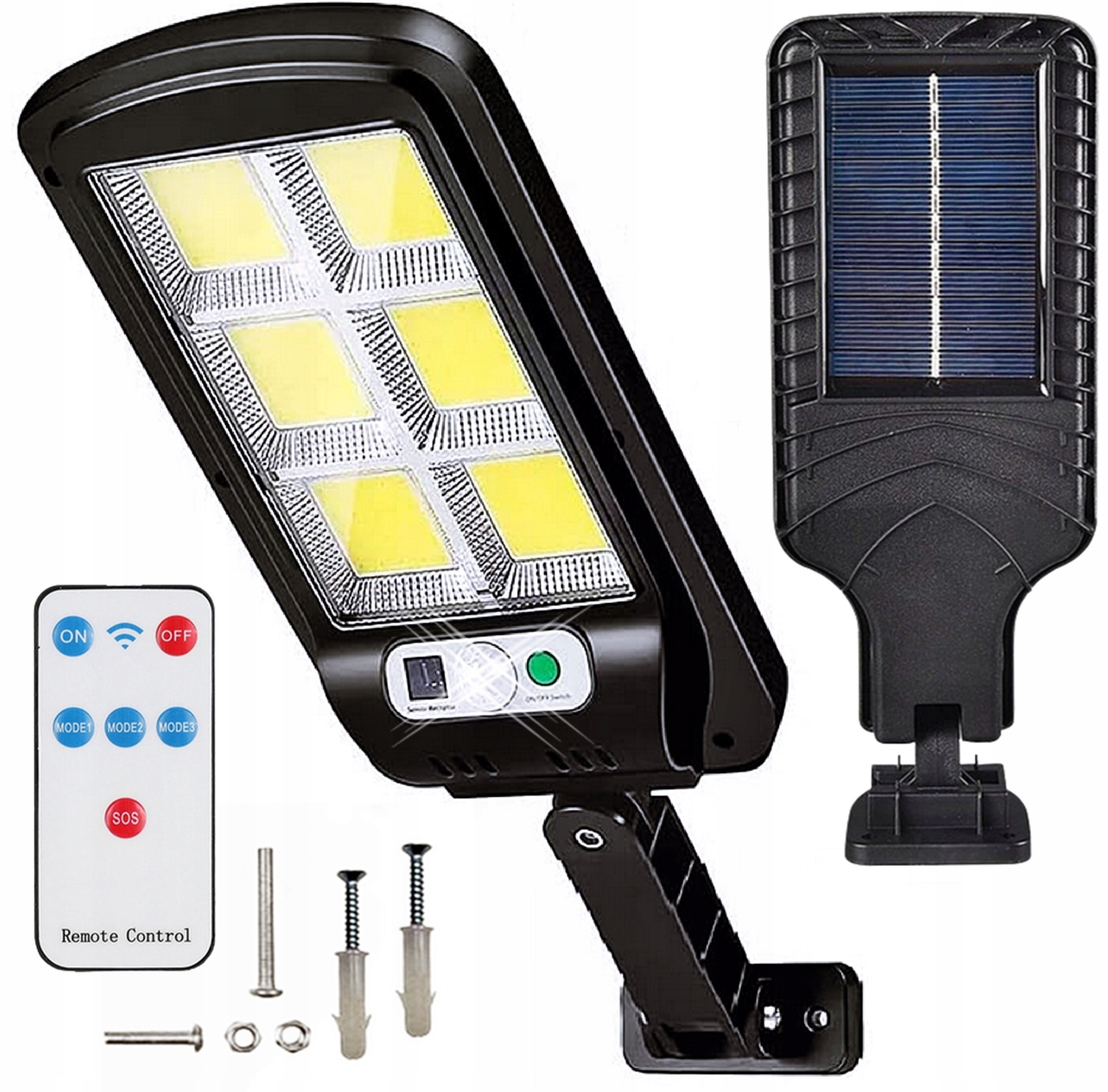 

Lampa Solarna Uliczna Czujnik Ruchu Zmierzchu 160