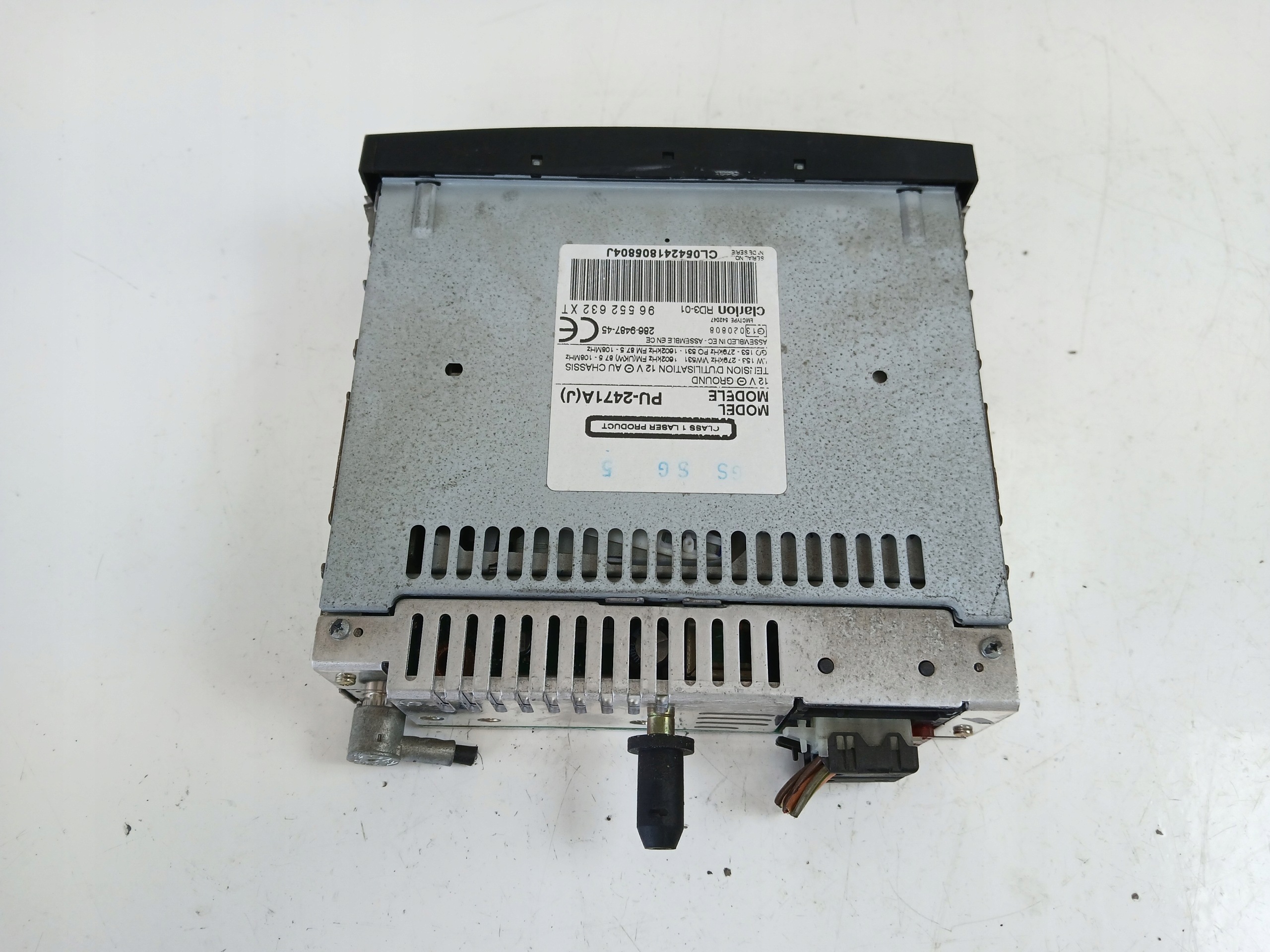 CITROEN C3 and RADIO industrial CD 96552632XT