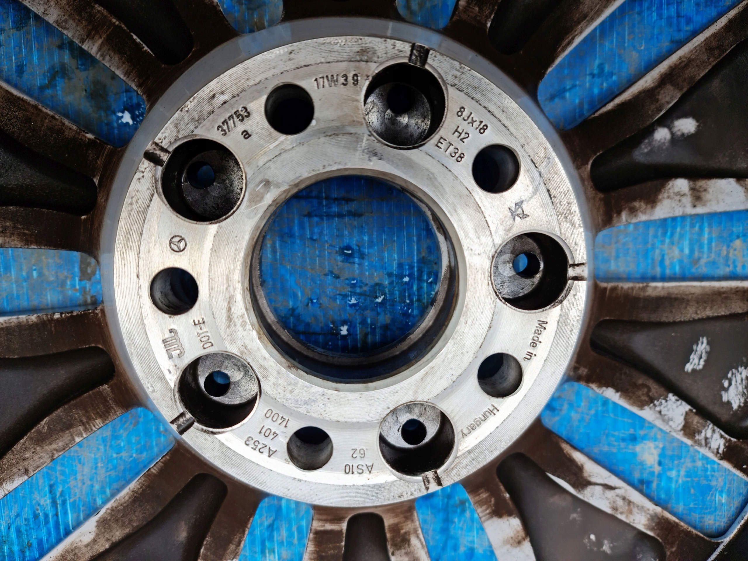 disk MERCEDS 8Jx18 ET38 5x112 A2534011400